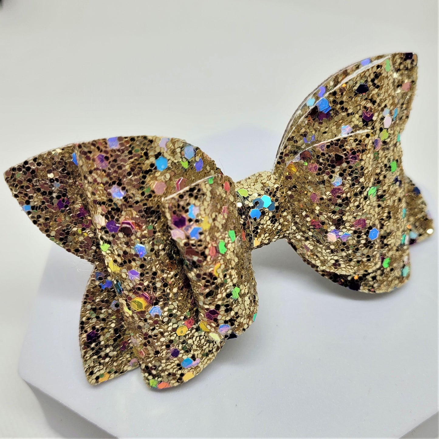 Large  Glitter Classic Hairbow